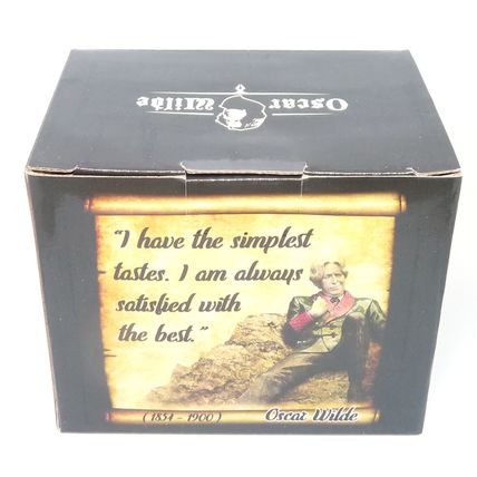 Oscar Wilde Mug Fine China 9 CM Famous Poets Great Gift Idea Comes Boxed Ceramic