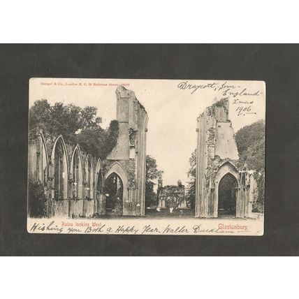 Genealogy Postcard JH Cooke Buckthorn Plaster Co Loveland Colorado USA 1906