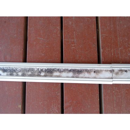 1968 Dodge Power Wagon LH Hood Trim OEM 2 pc Truck D100 D200 W100 W200