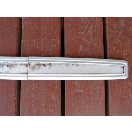 1968 Dodge Power Wagon LH Hood Trim OEM 2 pc Truck D100 D200 W100 W200