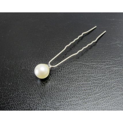 Single Pearl Hair Pin Ladies Womens Hair Accessory Bridal Prom Pack of 20