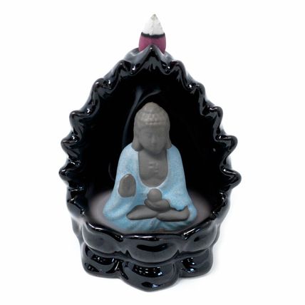 Buddha Led Light Up Incense Backflow Burner