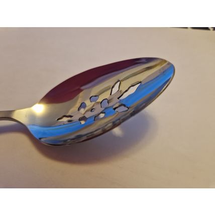 Vintage Viners Pierced Serving Spoon