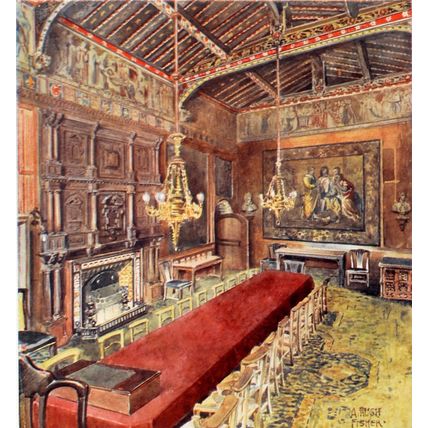 CHURCH OF THE CORONATION: WESTMINSTER ABBEY 1902 PRINTS