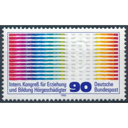 International Congress Hard of Hearing - West Germany 1980 - MNH - MiNr 1053