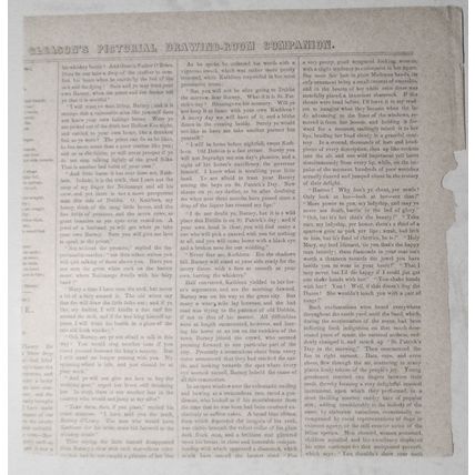 "Miss E. Kimberly, As A Shakspearian Reader" - Gleason's Pictorial, 1852.