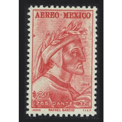 Mexico Dante's 700th Birth Anniversary 1965 MNH SG#1100