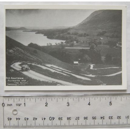 c1980s postcard Howtown, Ullswater 1930