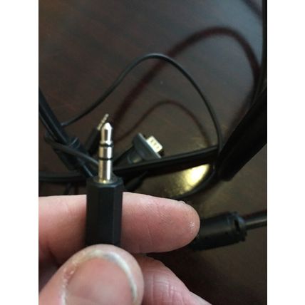 Laptop to TV VGA - Belkin E306792 3m cable 15 pin AWM, VW-1, 20276, with Jack