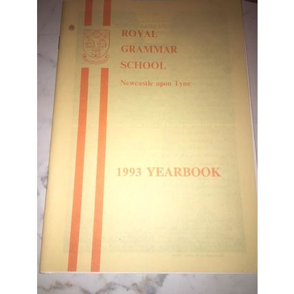 Royal Grammar School Newcastle Upon Tyne - The School Year - Books 1992 and 1993