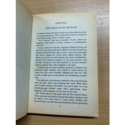 1973 ENID BLYTON "CIRCUS DAYS AGAIN" FICTION ILLUSTATED HARDBACK BOOK (P3)