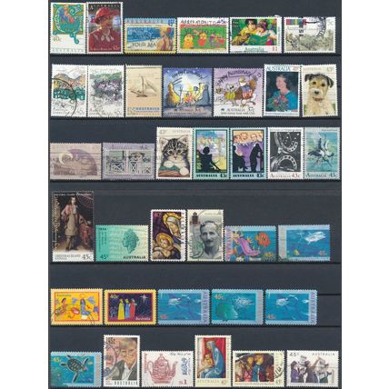 391 Stamp Selection - Australia - Used Hinged