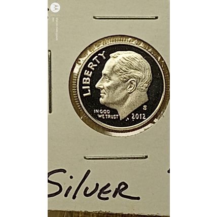 2012s UDC Silver Proof Roosevelt Dime
