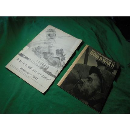 1964 Great Photos of WORLD WAR TWO + USS ARIZONA Opening Day Booklets!! $13.00 S