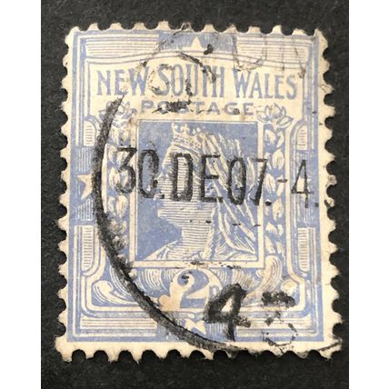 AUSTRALIAN STATES..-new south wales SG 336 USED 2d #2