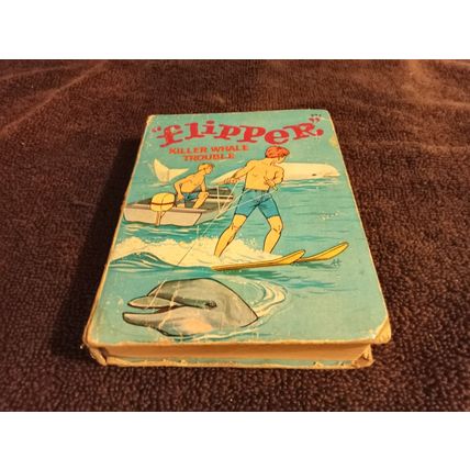 Big Little Book Flipper Killer Whale Trouble # 2003 By George S Elrick 1967