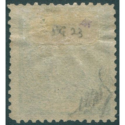 Fiji 1875 2d on 6c on 3d green SG23 unused