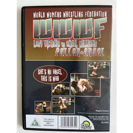 WWWF - LADY VICTORIA VS ANGEL WILLIAMS (UK REGION 0 DVD)