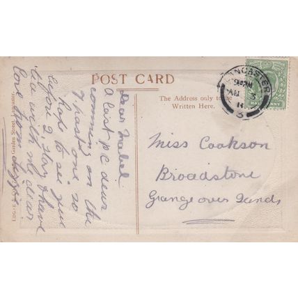 EC849 LANCASTER -THE PALM HOUSE, WILLIAMSON PARK. R/P POSTCARD