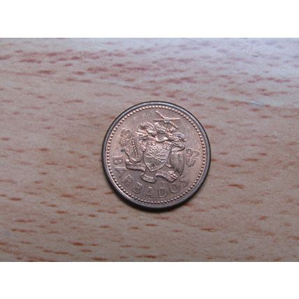 Barbados 1992 1 Cent Coin