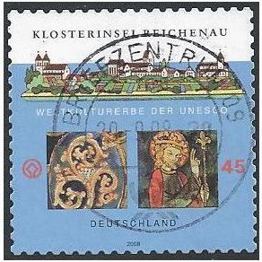 SG 3512: Richenau Abbey, World Heritage Site.