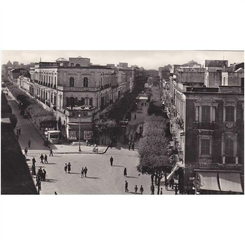 Corso Roma E Corso Umberto Brindisl Italy Postcard (F4695C)