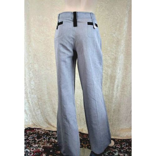 Karen Millen Blue Trousers Size 16 Brand New With Tag