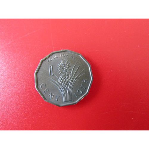 1975 SWAZILAND ONE CENT FREE POST. Q