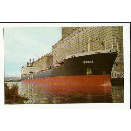 UIM MV HERMINE Postcard by Gallagher (D-89)