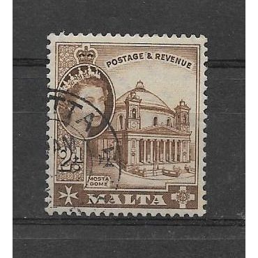 Malta.SG270 2d Mosta Church.Fine Used.Mar17b
