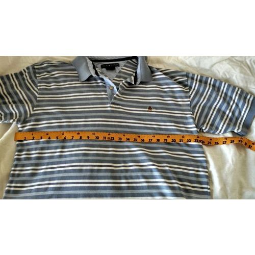 Tommy Hilfiger polo jersey all cotton shirt xxl casual short sleeve US large 2XL