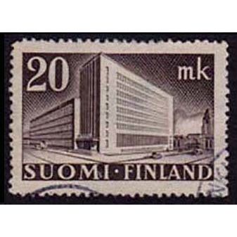 Finland 1945 Building 20m Used Stamp.
