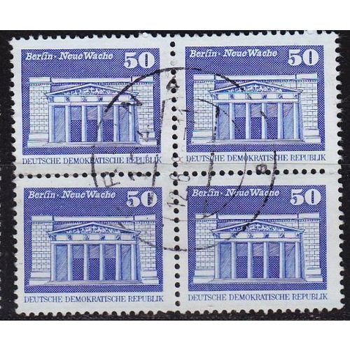 GERMANY DDR [1980] MiNr 2549 4er ( OO/used )