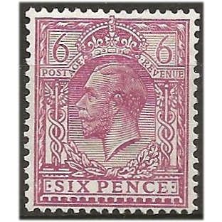 1924 SG426 6d Reddish Purple Wmk Block Cypher Unmounted Mint .. ..