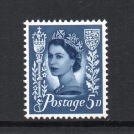 Jersey - 1968-69 - 5d Royal Blue (sg14) Mint Never Hinged