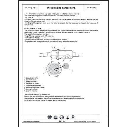 Fiat Diesel Engine Management Multijet Training Manual 2008 UNETVERSITY PDF