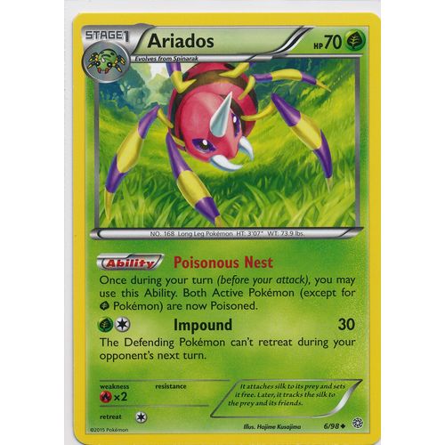 Pokemon Ancient Origins #6/98 Ariados