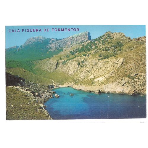 FORNMENTOR, MALLORCA , SPAIN used postcard 1984 postmark =