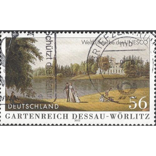 GERMANY, Garden Dessau-Wörlitz, blue-grey 2002, 0.56, #4