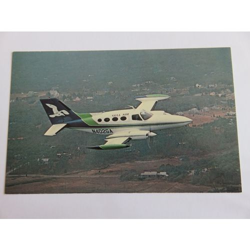 Gull Air Inc. Aviation Postcard