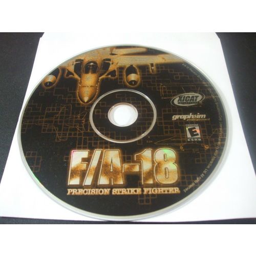 F/A-18 Precision Strike Fighter (PC, 2001) - Disc Only!!!