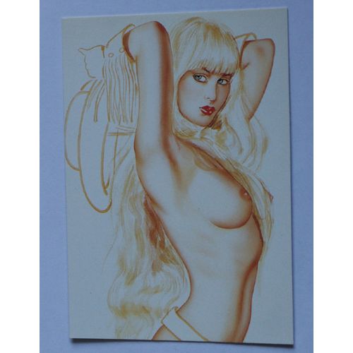 Olivia 3 Ladies, Leather & Lace Base trading card # 29 (A) 1994, Comic Images