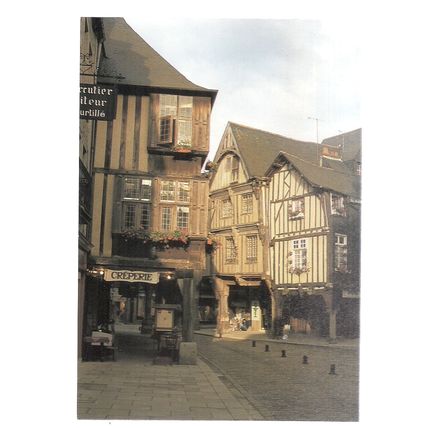 DINAN, BRETAGNE, Brittany, France.. unused vintage postcard (a) -