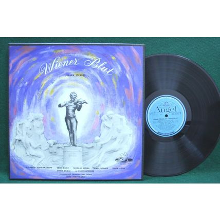 Ackermann/Schwarzkopf/Gedda - Strauss: Wiener Blut - 2-LP - 3519 3S/L - NM