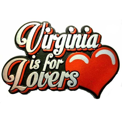 Virginia is for Lovers Fridge Magnet