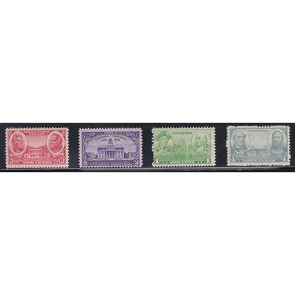 790 1c Jones-Barry Average MNH VA0176c