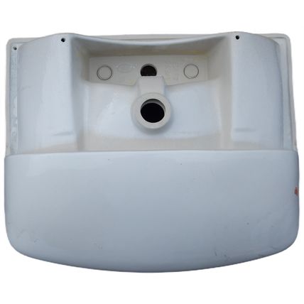 Roca Sydney 65cm semi-recessed 1TH Basin in White A328387000