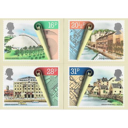 GB 1984 April PHQ M set of 4 Urban Renewal