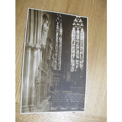 Early Judges Postcard - Lady Chapel, Lichfield Cathedral - Staffordshire