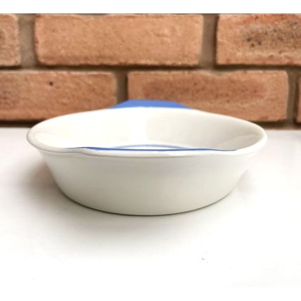 T G TG Green Cornishware OVAL BAKING GRATIN OVEN DISH Green Shield Cornish Ware